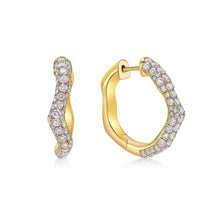 Load image into Gallery viewer, Terra Hoop Earrings
